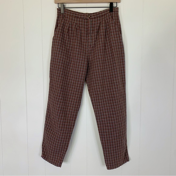 Urban Renewal Pants - Urban Renewal Plaid Pants S